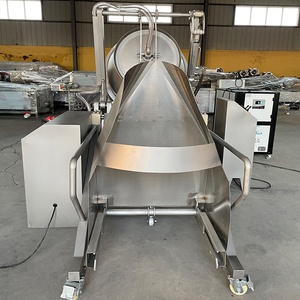 Machine professionnelle de marinage de viande de gobelet sous vide hydraulique 1000L/masseur de viande pour la production et le traitement de saucisses de poulet - Product Image 4