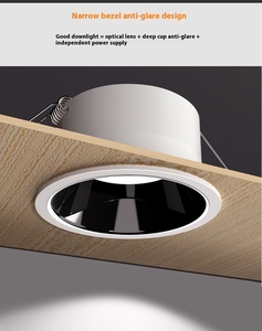 Đầy đủ-phổ 98 chống chói lõm Downlight với hẹp bezel, cao Màu Rendering, và không có chính ánh sáng đèn trần - Product Image 5