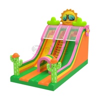 Toboggan gonflable en PVC WOLONG pour enfants - Utilisation intérieure/extérieure