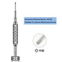 2D antideslizante 0,8 T2 2,5 Y0.6 S2 Kit de destornillador de acero magnético de aleación de acero para Iphone uso especial herramienta de reparación manual de desmontaje