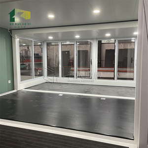China Glass Front Expandable Container Home Pull-Out House Push-Out Coffee Bar for Mall Shops Commercial Use Container <strong>Showroom</strong> - Product Image 4