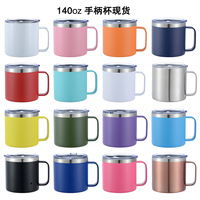 Botol minum termos vakum dinding ganda olahraga luar ruangan dari stainless steel dengan tutup sedotan