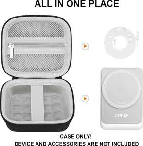 กระเป๋าเดินทางแบบแข็ง EVA สำหรับ Anker MagGo 3-in-1 สถานีชาร์จ  กระเป๋าเก็บของ EVA - Product Image 2