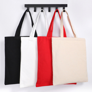 Custom Logo Women Reusable <b>Beach</b> Bag Large Cotton Tote Bag <b>Canvas</b> Shopping Bag - Product Image 1