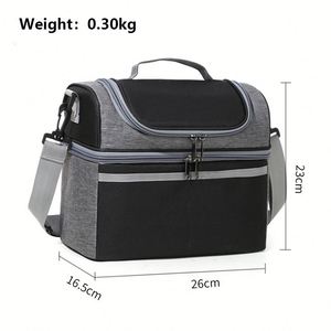 Sac isotherme souple et imperméable pour livraison de repas, pain, pizza, pique-nique, glacière, vente directe usine - Product Image 5
