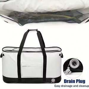 Sac de pêche professionnel réglable et léger, imperméable, multi-poches, avec bandoulière zippée pour pêcheurs - Product Image 6