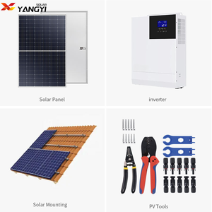 อินเวอร์เตอร์พลังงานแสงอาทิตย์แบบออน/ออฟกริด <span class=keywords><strong>3KW</strong></span> 3000W พร้อมฟังก์ชัน MPPT รองรับการเชื่อมต่อกริด ใช้ได้กับแบตเตอรี่ลิเธียม คลื่นไซน์ - Product Image 4