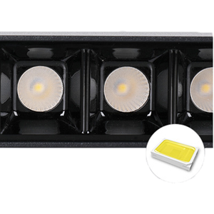 <span class=keywords><strong>Plafonnier</strong></span> Led <span class=keywords><strong>lin</strong></span>éaire suspendu sans cadre, Design moderne, pour bureau, éclairage d'intérieur, luxueux, 55W, 80, 1500mm, 5 pieds - Product Image 3