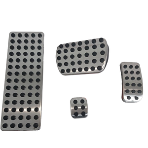 Pour Mercedes classe V Metris <span class=keywords><strong>Valente</strong></span> Viano Vito frein à gaz repose-pieds embrayage pédales couverture acier inoxydable AT/MT 3/4 pièces - Product Image 1