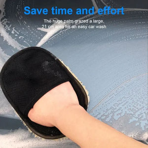 ถุงมือล้างรถไมโครไฟเบอร์ผ้าขนสัตว์ <span class=keywords><strong>Veet</strong></span> สีไม่เ<span class=keywords><strong>ก</strong></span>ิดความเสียหายผ้าเช็ดหนาแว็<span class=keywords><strong>ก</strong></span>ซ์สำหรับทำความสะอาด - Product Image 4