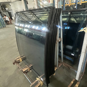 Un de los principales fabricantes de vidrio de China: Vidrio <span class=keywords><strong>aislante</strong></span> hueco curvo para muros cortina, uso en hospitales y hoteles, tamaños personalizados, seguro. - Product Image 2