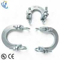 Raccord d'angle de renforcement sismique pour bâtiment, surface galvanisée anti-corrosion, pour travaux de suspension de tuyaux à grande échelle sur chantier