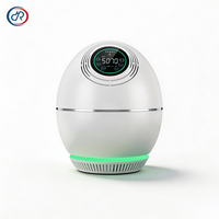 Dispositivo de Tratamiento de Olores para Mascotas DRH, Purificador de Aire de Escritorio con Generador de Iones Negativos, Ionizador de Plasma UV-C para el Hogar, Dormitorio y Habitación de Mascotas