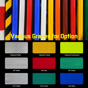 Tùy chỉnh egp microprism kỹ thuật siêu phản chiếu dính phim cao cấp phản chiếu <span class=keywords><strong>sticker</strong></span> cho cảnh báo sử dụng - Product Image 4