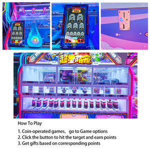 Machine d'arcade à thème étoilé pour le redépôt de prix, jeu de distribution de cadeaux à monnayeur pour parc d'attractions - Product Image 5