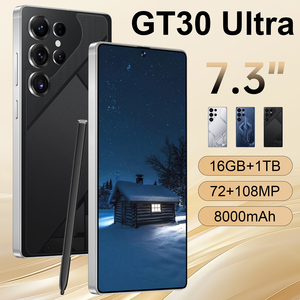 สมาร์ทโฟนคุณภาพสูง 16GB+1TB GT30 Ultra ขายดี รองรับ 5G LTE กล้องคมชัด หน้าจอ 7.3 นิ้ว HD Deca Core ระบบจดจำใบหน้า Android 14 - Product Image 4