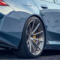 Rines de Aleación Forjados SL Custom de 22x11, 22x9.5 y 21x10.5 Pulgadas, 5x112, 5x114.3, 5x120, Plateados, Multirradio, Compatibles con BMW Serie 5 M5