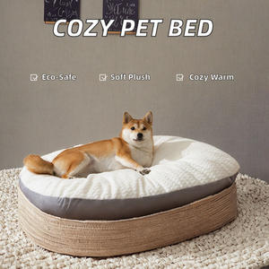 2026 Bestseller Umweltfreundliches Plüsch-Hundesofa Orthopädisches Modernes Design - Product Image 1