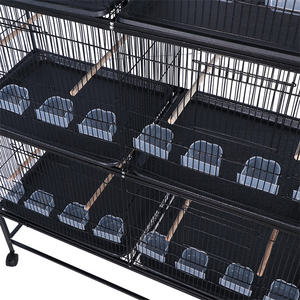 Offerta Speciale Gabbia Robusta Economica e Conveniente per Pappagalli di Grandi Dimensioni Voliere in Metallo Altre Gabbie e Casette per Animali Domestici - Product Image 4