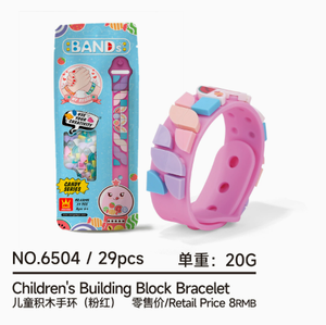 Jouet DIY : Sac de petits blocs pour la création de bracelets, cadeau amusant pour enfants de 6 à 12 ans - Product Image 5