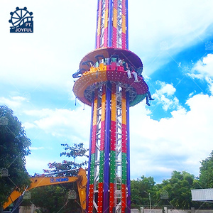 Promotion : Tour de chute libre rotative, équipement d'attraction à sensations fortes pour parcs d'attractions et fêtes foraines en extérieur, fabrication OEM sur mesure - Product Image 2