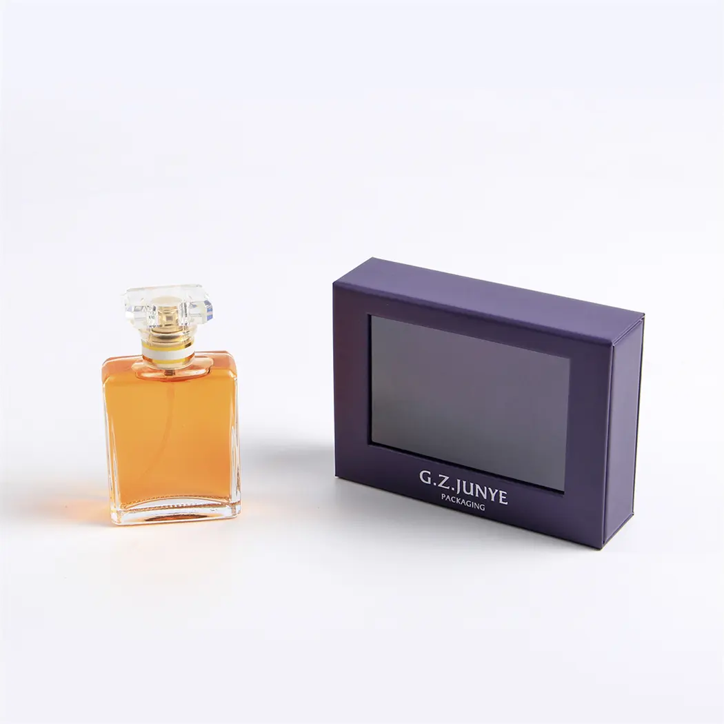 Verpakking Monster Klaar Schip Raam Flessen Olie Designer Arabische 50Ml Glas Magnetische Industrie Aangepaste Gift Custom Parfum Box