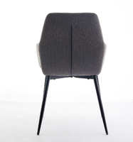 Chaise de salle à manger, luxe léger pour la maison, salon, dossier simple, tabouret, chaise de salle à manger rembourrée