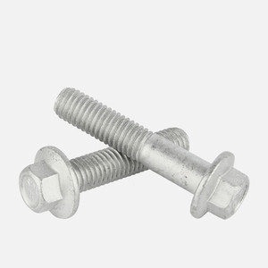Boulon à bride en acier inoxydable DIN6921 métrique M5 M6 M8 M10 M12 <span class=keywords><strong>M13</strong></span> 1/4 20x1/2 "boulons et écrous à tête hexagonale à bride - Product Image 5