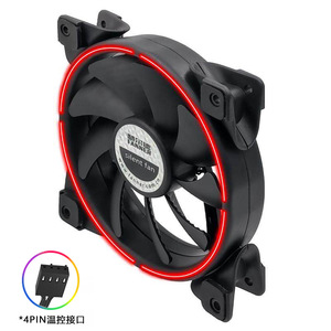 FANNER Silent Fan 120x120x25mm 3Pin Cooling Fan For Chassis CPU - Product Image 2