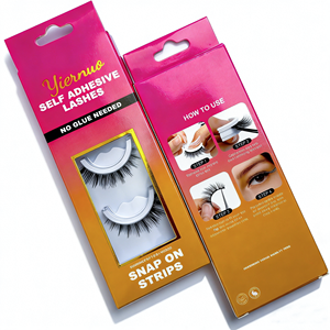 <span class=keywords><strong>Faux</strong></span> <span class=keywords><strong>cils</strong></span> en fibres végétales, fournisseur d'usine, vente en gros, pré-collés, à presser, autocollants, <span class=keywords><strong>cils</strong></span> naturels personnalisés - Product Image 3