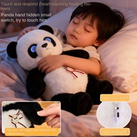 Robot de dialogue intelligent PickMeYA AI, jouet en peluche, badge panda, application d'apprentissage, personnalisation vocale, 66 langues, compagnie pour enfants