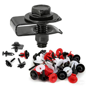 Kit de boulons et écrous pour protection anti-éclaboussures du moteur Ford Focus, 85 pièces, acier PP, pour réparation et remplacement - Product Image 2