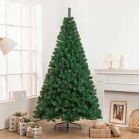 Arbre de Noël de 0,6 à 1,8 m (1,97 à 5,91 pi) pour la décoration de la maison, emballage dense, grand format, nouvelle collection Noël 2026