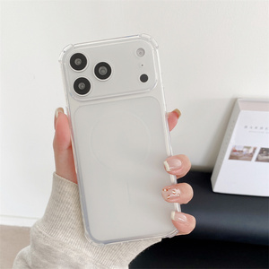 Funda Protectora Trasera de TPU Suave Transparente Mate Antichoque de Moda y Gran Venta para <span class=keywords><strong>iPhone</strong></span> 17/16/15/<span class=keywords><strong>14</strong></span>/13/12/11 Pro Max - Product Image 3