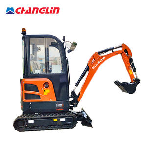 Machines de terrassement Changlin Euro V, mini-excavatrice, petite pelle sur chenilles, 2 tonnes, cabine standard pour cour - Product Image 2