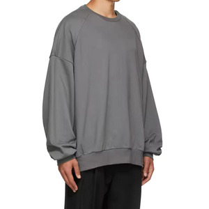 <b>Men</b> Oversized Heavyweight <b>Sweatshirt</b> Loose Fit Premium Casual Material Long Sleeve Crew Neck Comfortable Heavyweight <b>Sweatshirts</b> - Product Image 4