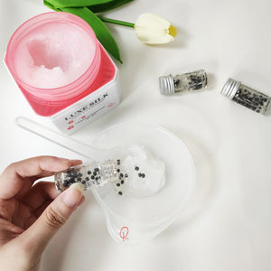 Masque capillaire de luxe <span class=keywords><strong>300g</strong></span> à la kératine et au collagène, traitement capillaire nourrissant en profondeur personnalisé pour les cheveux secs et abîmés - Product Image 4