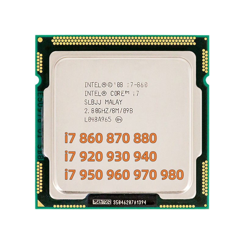 Cpu Core I7 860 870 880 920 930 940 950 960 970 980 Cpu โปรเซสเซอร์สำหรับคอมพิวเตอร์เดสก์ท็อป