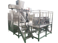 Ligne de production automatique de ketchup et de mayonnaise de type fixe, machine d'émulsification homogène sous vide pour crème et pommade capillaire