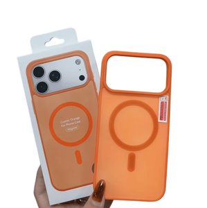 Funda Magnética con Bloques de Color y Tacto Sedoso para iPhone 13 14 15 17 11, Compatible, Antigolpes, Mate, Antideslizante - Product Image 1