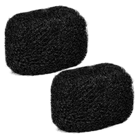 100 % Cheveux Naturels Non Traités Afro Kinky pour Tresses, Vrac pour Loc Extensions et Dreadlocks