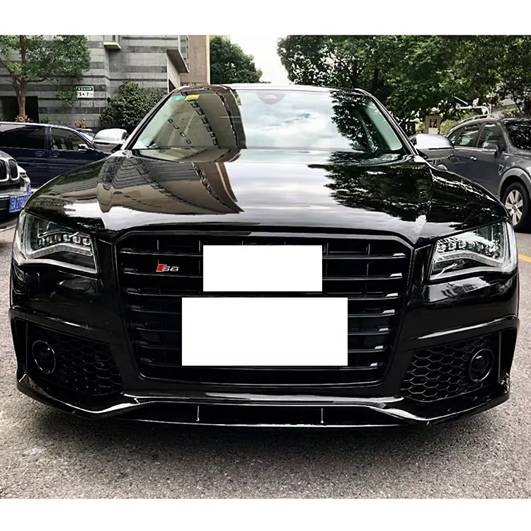 Wholesale New Facelift Body Kit Front Bumper Assembly For Audi A8 Change To Rs8 Model Car Bumpers With High Performance