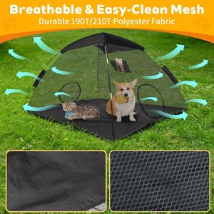 Premium Tenda Portatile per Animali da Campeggio Esterno Parasole per Gatto Interni Custodie per Gattini Cavie Piccoli Animali da Viaggio - Product Image 3