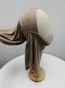 Undercap Hijab cou couverture femmes musulmanes Turban chapeau intérieur Hijab casquettes doux Modal islamique sous-écharpe Bonnet chapeau femme - Product Image 3