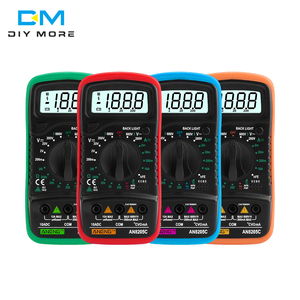 Gaqqee AN8205C 高精度 0.5% デジタルマルチメーター AC/<span class=keywords><strong>DC</strong></span> 電流計ボルトオーム熱電対テスター LCD バックライトポータブル - Product Image 2