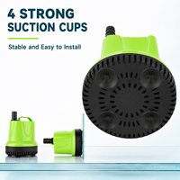 Pompe à eau submersible silencieuse et économe en énergie pour aquarium, bassin hydroponique, fontaine et circulation d'eau