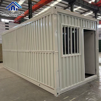 Conteneur pliable modulaire préfabriqué robuste de 20 pieds pour atelier moderne, garage sécurisé, entrepôt et site de stockage