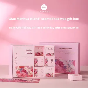 Lilin Dalam Ruangan Campuran Lilin Kedelai Buatan Tangan Kotak Hadiah Mewah Suvenir Pernikahan Dalam Ruangan Grosir Pewangi - Product Image 2