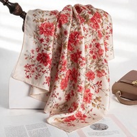 Fabricant de foulards en soie 100% pure, sur mesure, avec logo personnalisé, de luxe, imprimés, pour femmes, OEM | ODM Fashion