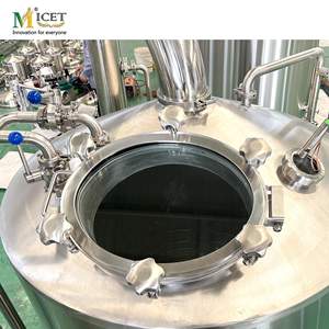 500L Mash Tun Tanque de trituración de 500 litros SS304 Sistema de elaboración de <span class=keywords><strong>cerveza</strong></span> de acero inoxidable con agitación y aislamiento para equipos de elaboración de <span class=keywords><strong>cerveza</strong></span> - Product Image 4